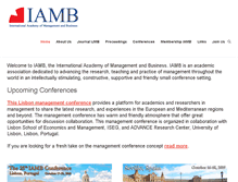Tablet Screenshot of iamb.org